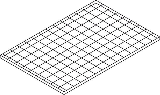 GitterrostBoden 1300X800 für Gasmagazin