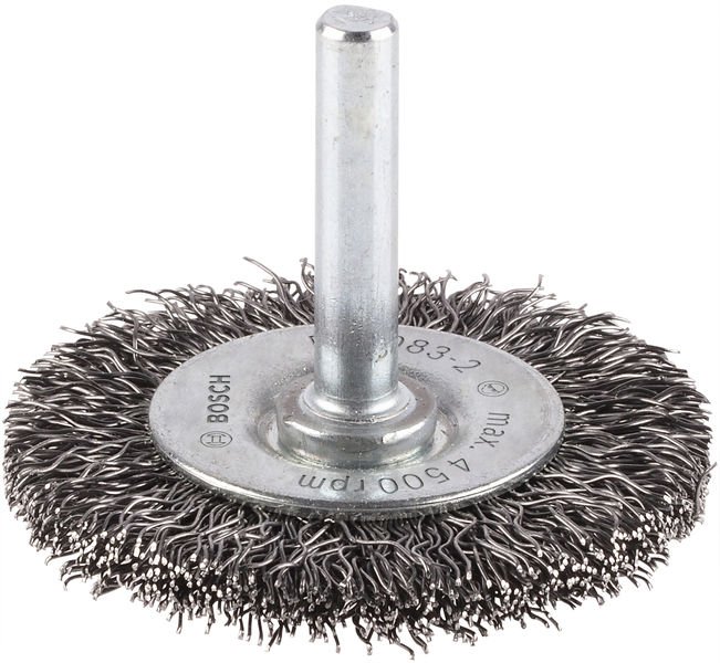 PRO Metal clean Scheibenbürste, gerader Schaft, 50 x 0,3 mm