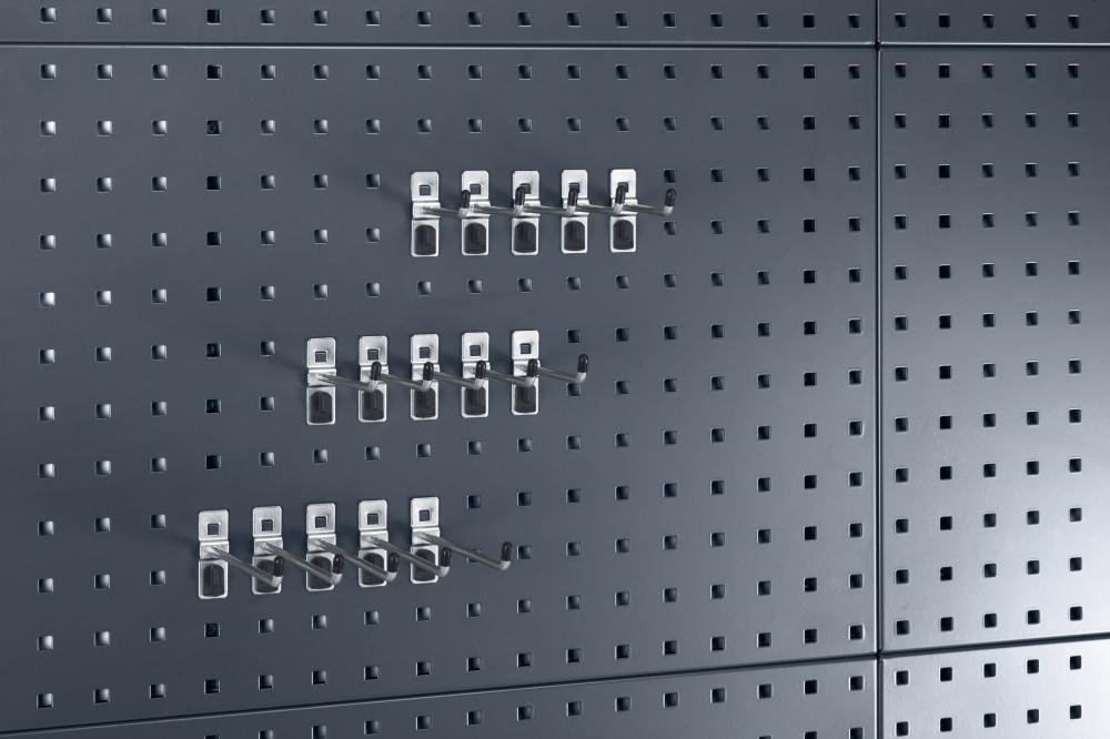 Hakensortiment 15-teilig für Lochplatten für Lochplatten bott