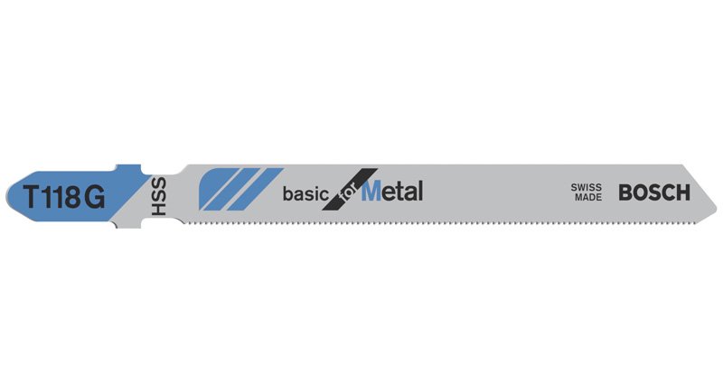 Stichsägeblatt T 118 G Basic for Metal, 3er-Pack